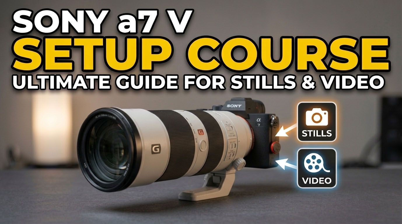Sony a7 V Complete Wildlife Setup Masterclass Course: Stills + Video